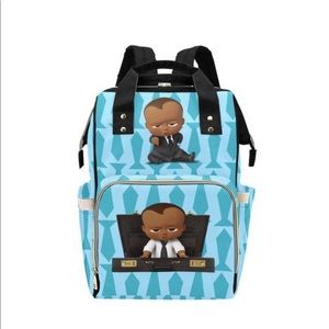 Boss baby diaper bag click to order
